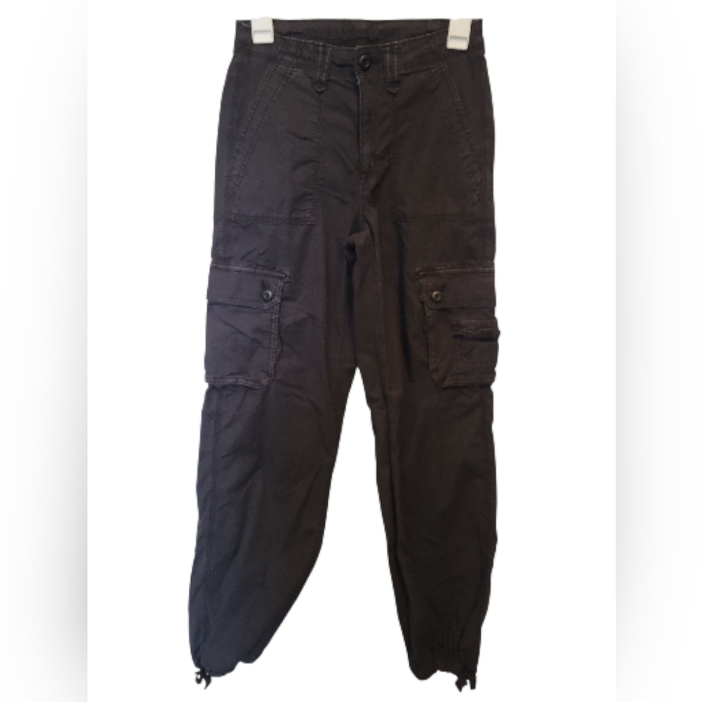 American Eagle | Black Cargo Pants w/Ties